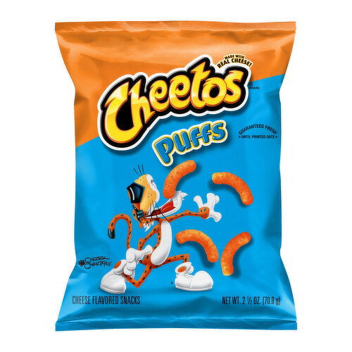 Cheetos Puffs, Cheese Flavored Snacks