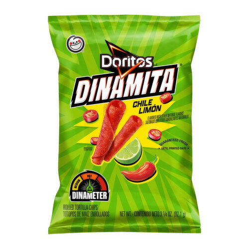 Doritos Dinamita Tortilla Chips, Chile Limon