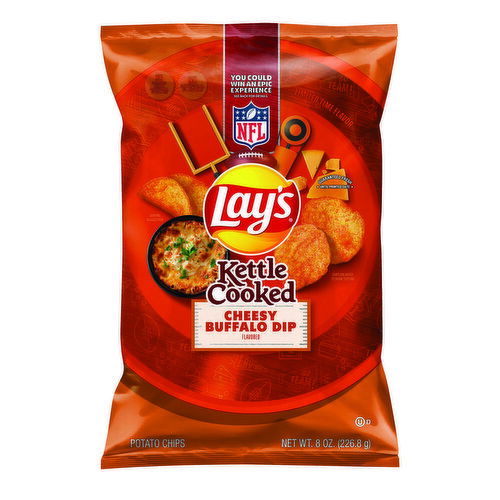 Lays Kettle Cheesy Buffalo
