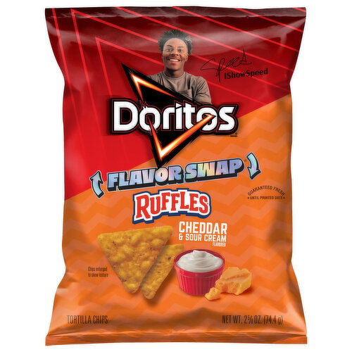 Doritos Ruffles Cheddar & Sour Cream