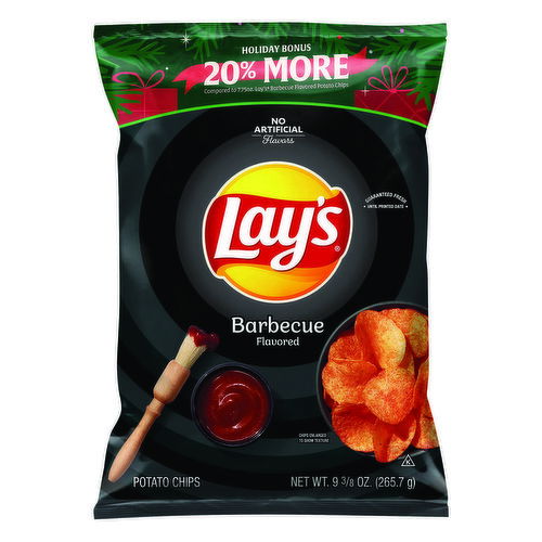 Lays Barbecue Potato Chips 20% More