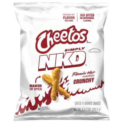 Cheetos Simply Nkd Crunch Flaming Hot