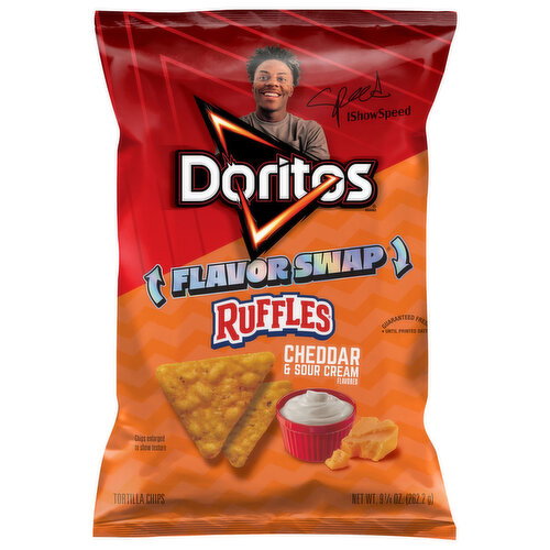 Doritos Ruffles Cheddar & Sour Cream