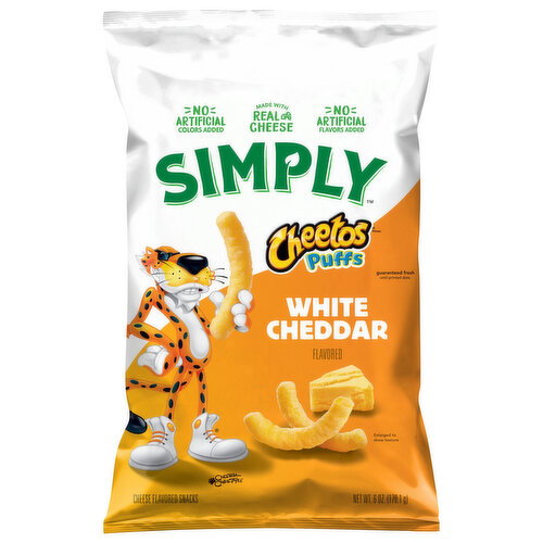Simply Cheetos Puffs White Cheddar