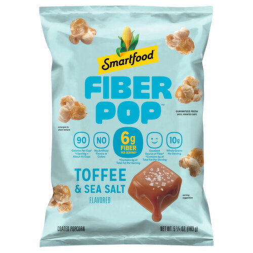 Smartfood Fiber Toffee & Sea Salt