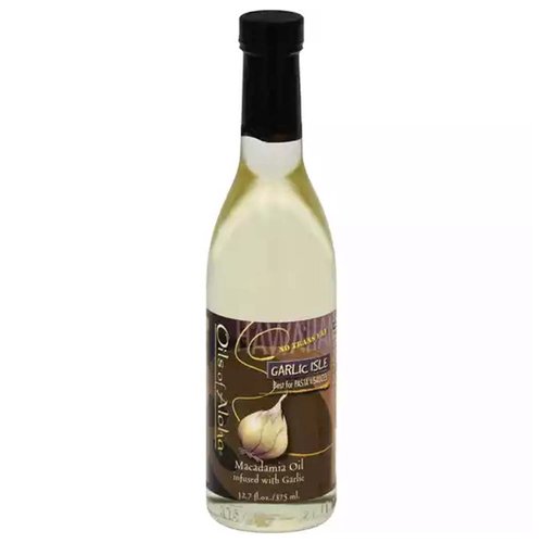 Oils of Aloha Macadamia Oil, Garlic Isle