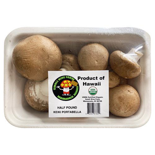 Small Kine Farm Keiki Organic Portabella Mushroom