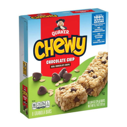 Quaker Chewy Granola Bars, Chocolate Chip
