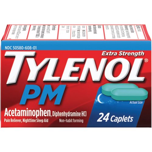 Tylenol PM Extra Strength Caplets