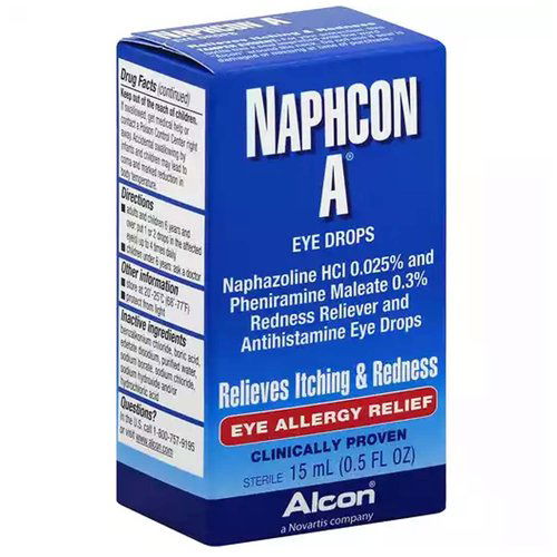 Naphcon A Eye Drops,  Eye Allergy Relief