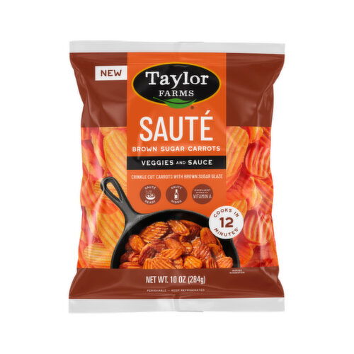 Taylor Farms Brown Sugar Carrots Saute Kit