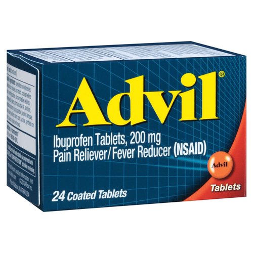 Advil Non-Aspirin Tablets, 200mg