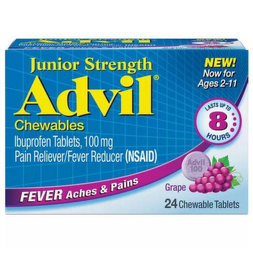 Advil Child Jr Chew Grape