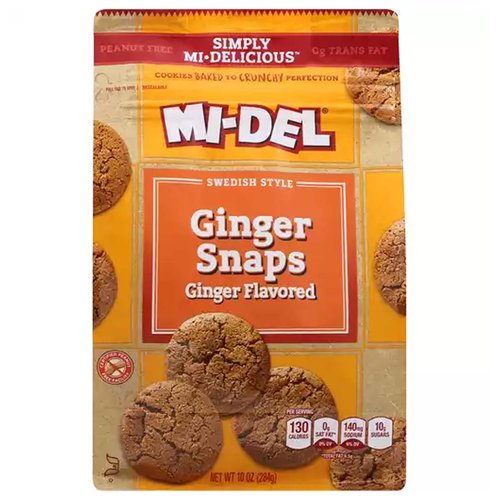 Mi-Del Cookies, Ginger Snaps