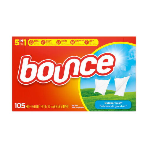 Bounce Fabric Dryer Sheets