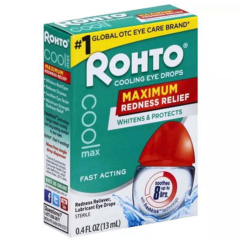 Rohto Max Redness Rlf Drops