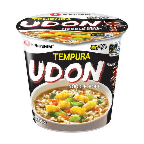 Nongshim, Udon Noodle Soup Bowl, 9.73 oz, 6-Count | Costco