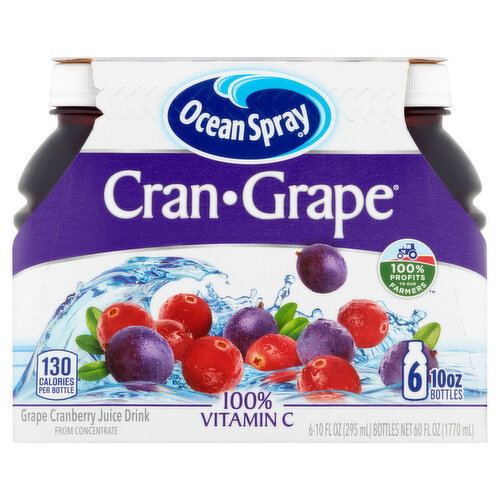Ocean Spray Cranberry Grape 6pk