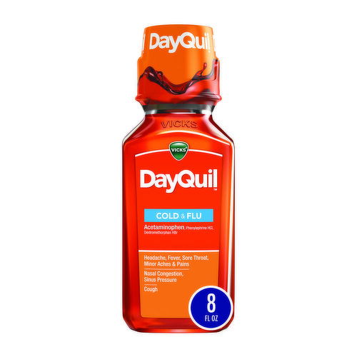 Dayquil Cold & Flu, Daytime Relief Liquid