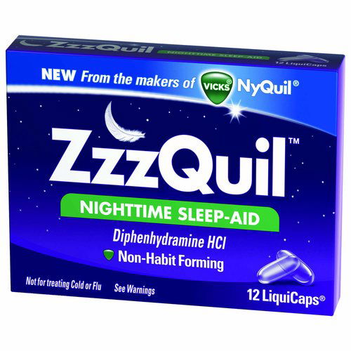 Zzzquil Nighttime Sleep-Aid Liquicaps