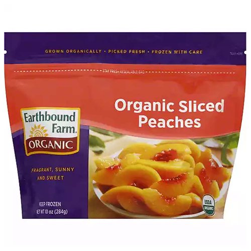 Earthbound Farm Organic Sliced Peaches