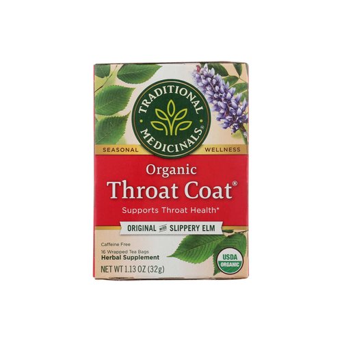 Traditional Medicinals Herbal Tea, Organic Throat Coat