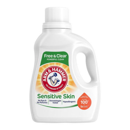 Arm & Hammer Sensitive Skin, Free & Clear, High Efficiency (HE)