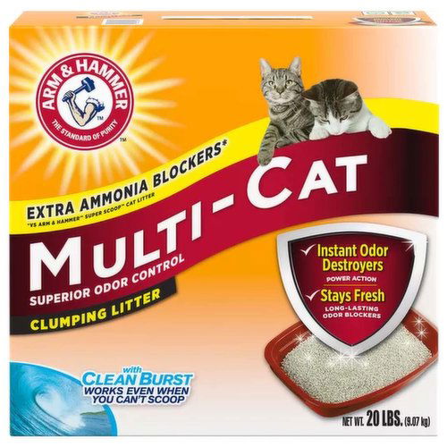 Arm & Hammer Multi-Cat Clump Litter