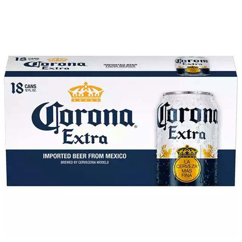 Corona Extra, Cans (Pack of 18)