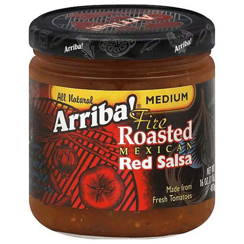 Arriba! Salsa, Fire Roasted Mexican Red Medium