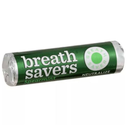 Breath Savers Spearmint Mints 0.75 Oz. Package