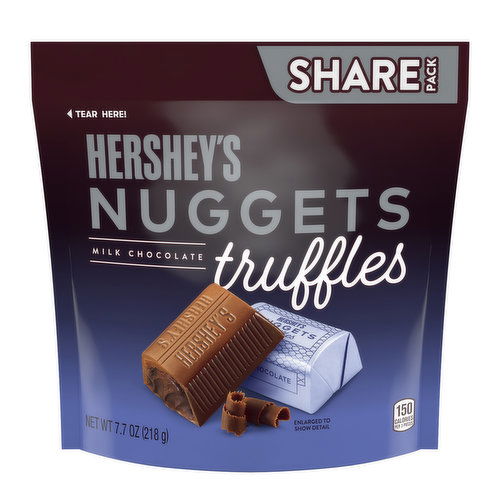 Hershey's Nuggets Milk ChocolateTruffle Share Bag