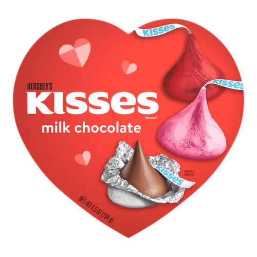 Valentine's Hershey's Kisses Heart Box