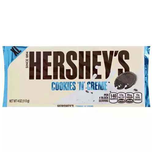 Hershey's Cookies 'N' Creme Bar, Extra Large