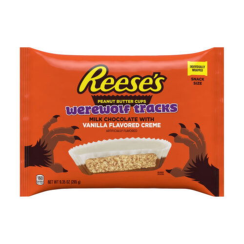 Halloween Reese's Werewolf Tracks