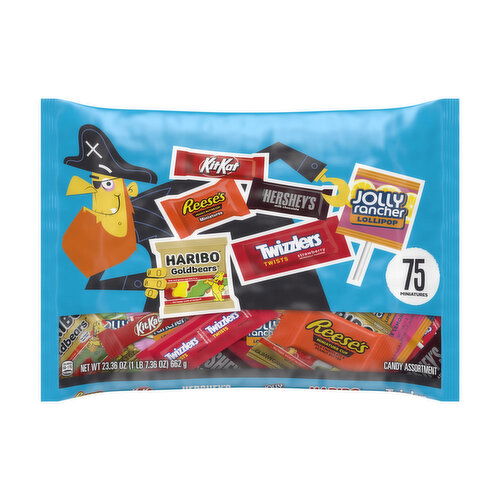 Halloween Hershey Choc & Sweets Mini (75 pieces)