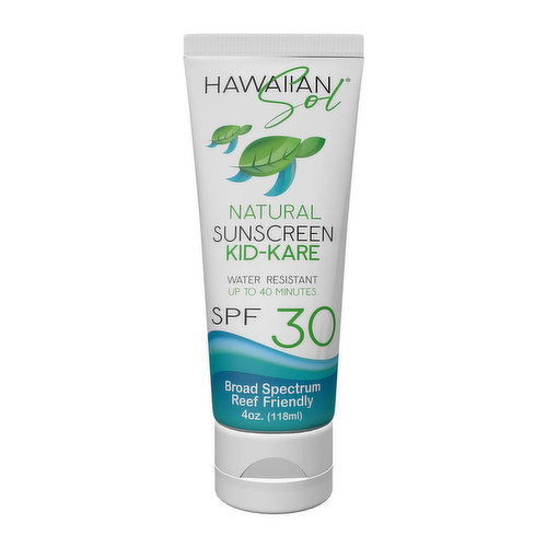 Hawaiian Sol Kid Kare SPF 30