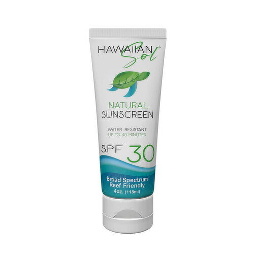 Hawaiian Sol Natural Sunscreen SPF 30