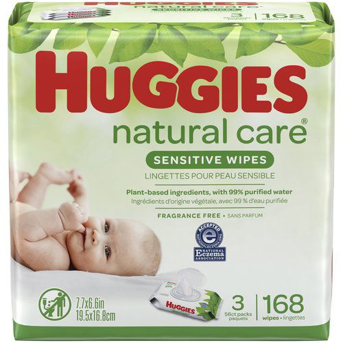 Huggies Natural Care Sensitive Baby Wipes