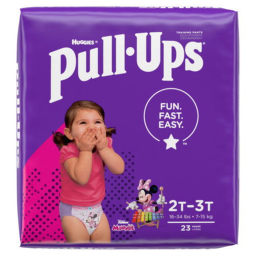 Huggies Pull Ups Ld 2T-3T Girl