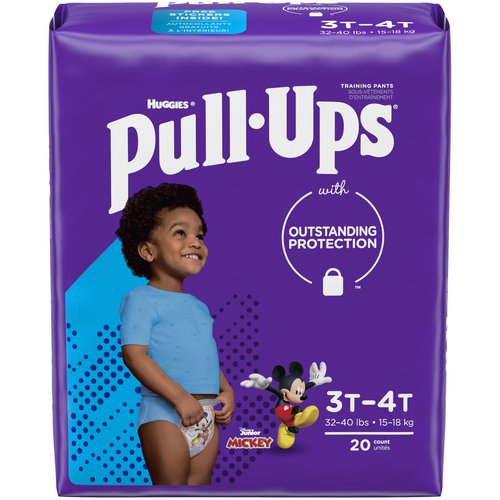 Huggies Pull-Ups Learning Designs Boys' Training Pants, 3T-4T