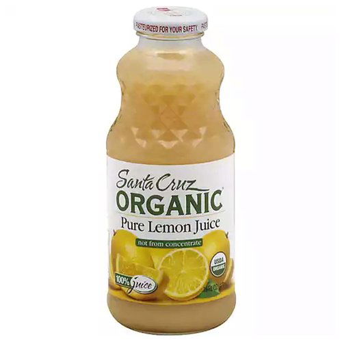 Santa Cruz Organic Juice, Pure Lemon