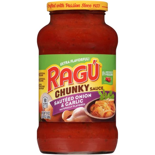 Ragu Sautéed Onion & Garlic Chunky Sauce