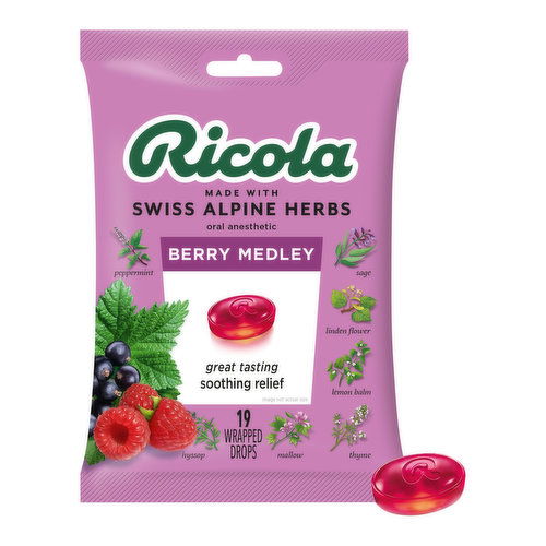 Ricola Berry Medley Drops