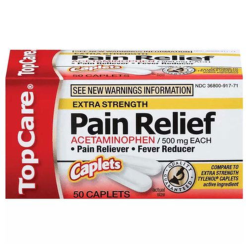 TopCare Pain Relief Aspirin Free