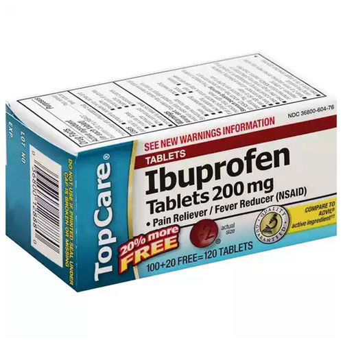 TopCare Ibuprofen, 200 mg