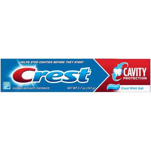 Crest Cavity Protection Toothpaste Gel, Cool Mint