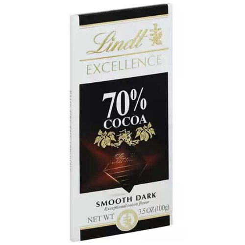 Lindt Excellence 70% Cocoa Smooth Dark Chocolate