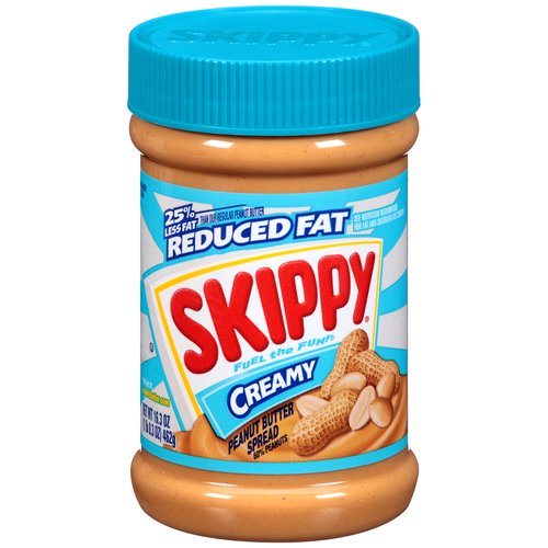 Skippy Peanut Butter, Creamy, Reduced Fat