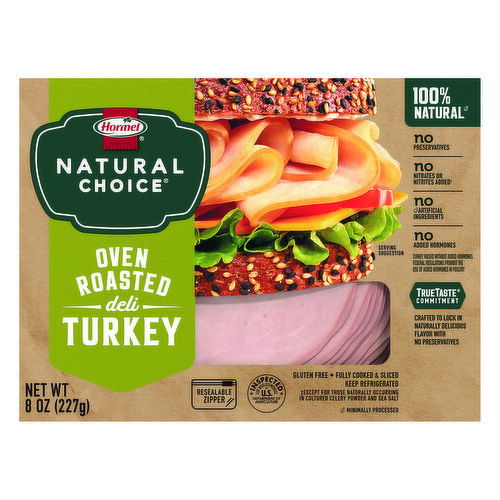 Hormel Natural Choice Oven Roasted Deli Turkey